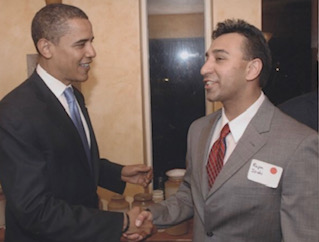 Rajan with President Obama