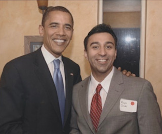 Rajan with President Obama